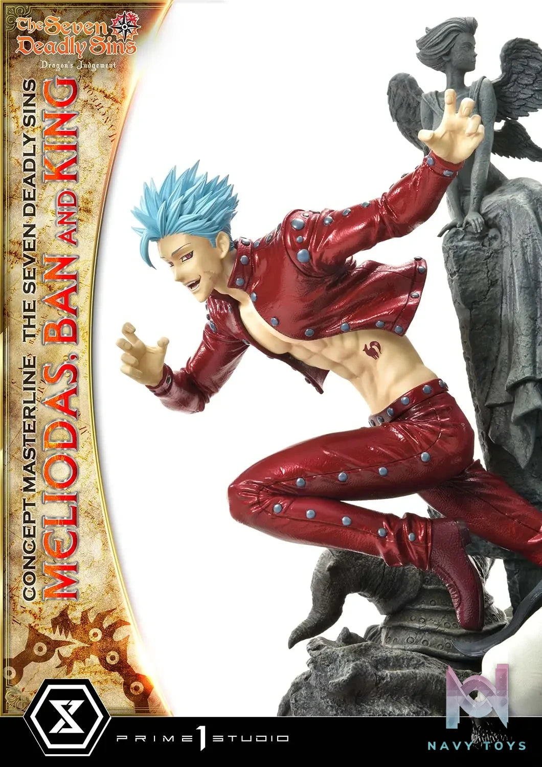 Prime 1 Studio – Concept Masterline The Seven Deadly Sins Meliodas, Ban and King CMNTZ-01 CMNTZ-01DXS (Licensed)