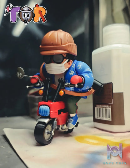 TOR Studio – Akira Toriyama Series 006 Akira Toriyama Riding A Bike Dr. Slump
