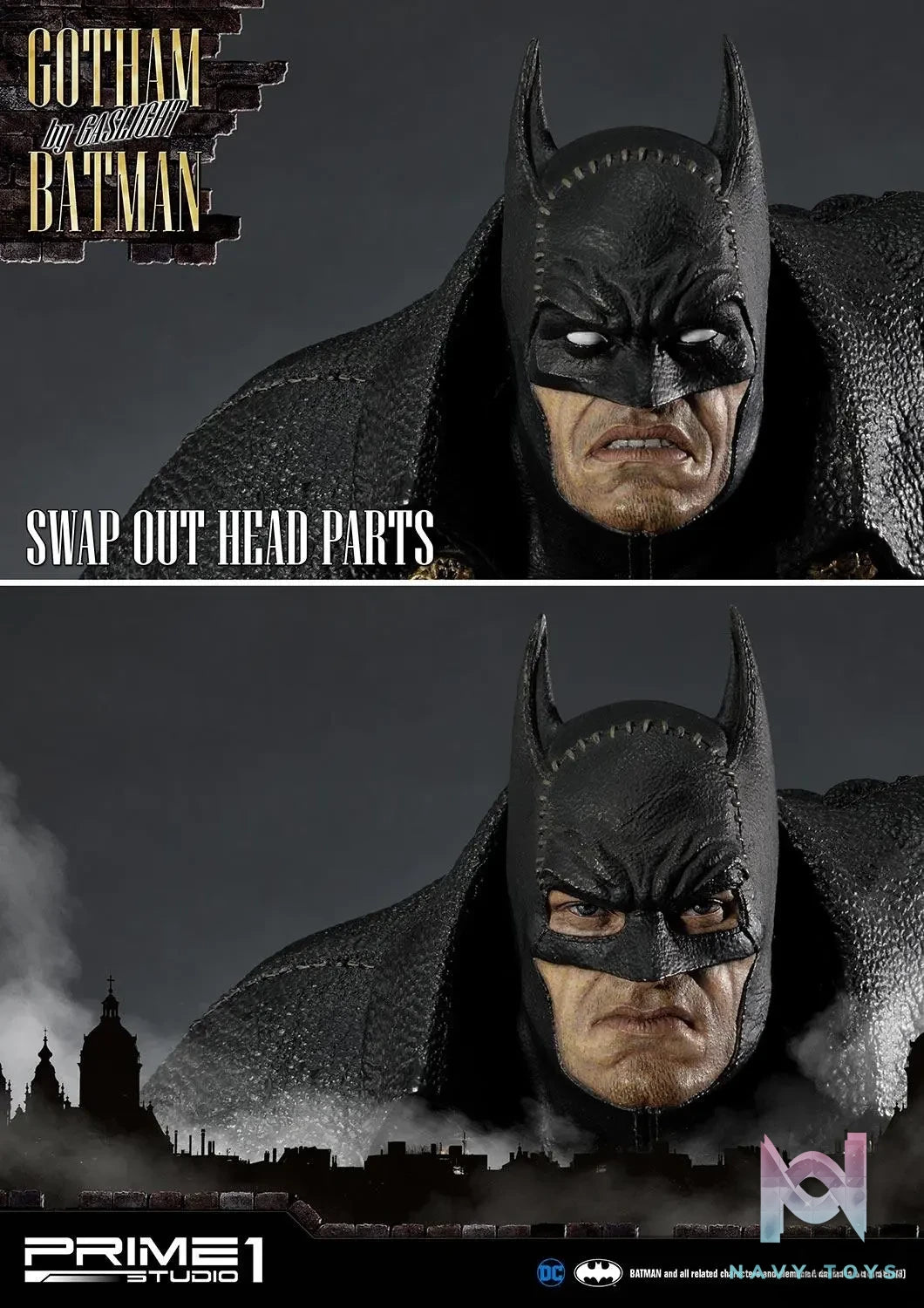 Prime 1 Studio – Concept Masterline Batman: Arkham Origins Gotham By Gaslight Batman CMDC-03 CMDC-03EX CMDC-04 CMDC-04EX (Licensed)