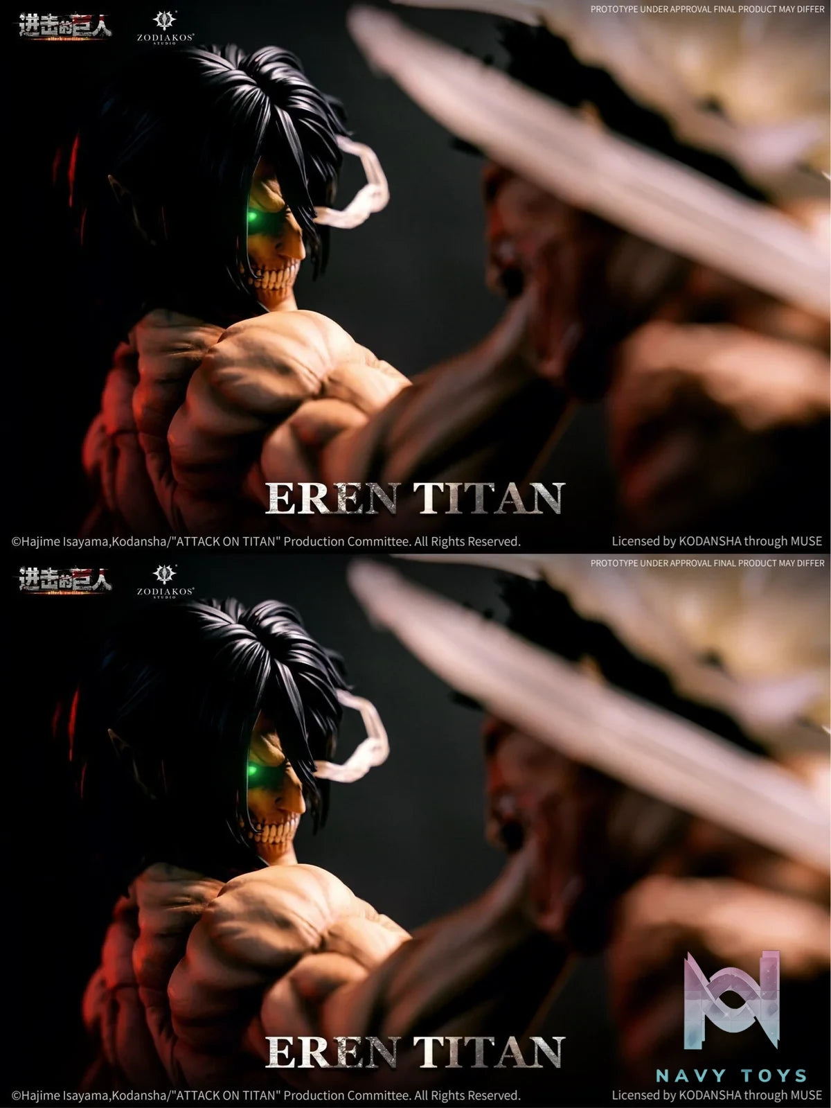 Eren Yeager - Attack On Titan - Zodiakos Studio resin statue zodiakos studio anime figure