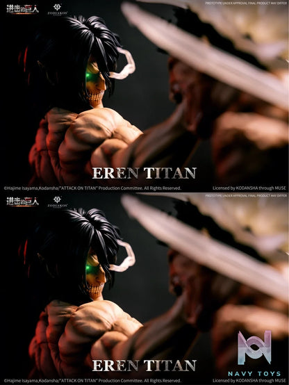 Eren Yeager - Attack On Titan - Zodiakos Studio resin statue zodiakos studio anime figure