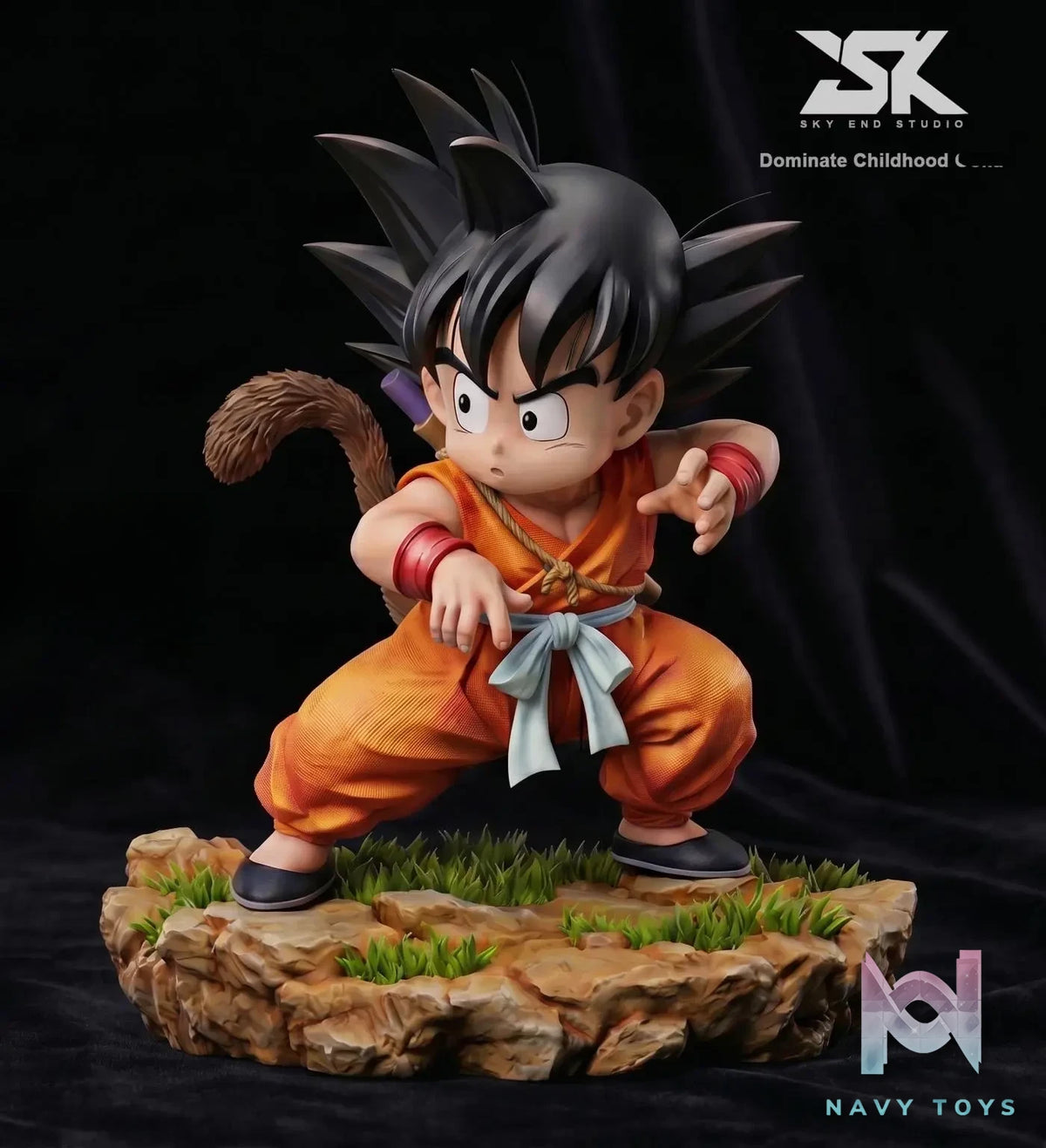 Sky End Studio – Son Goku Starting Pose Dragon Ball