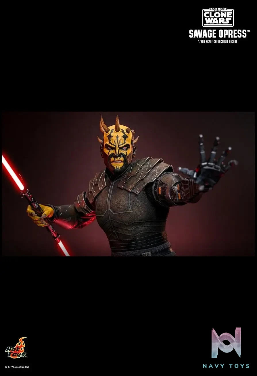 Hottoys Studio – Star Wars: The Clone Wars™ Savage Opress 1/6 scale Collectible Figure TMS136