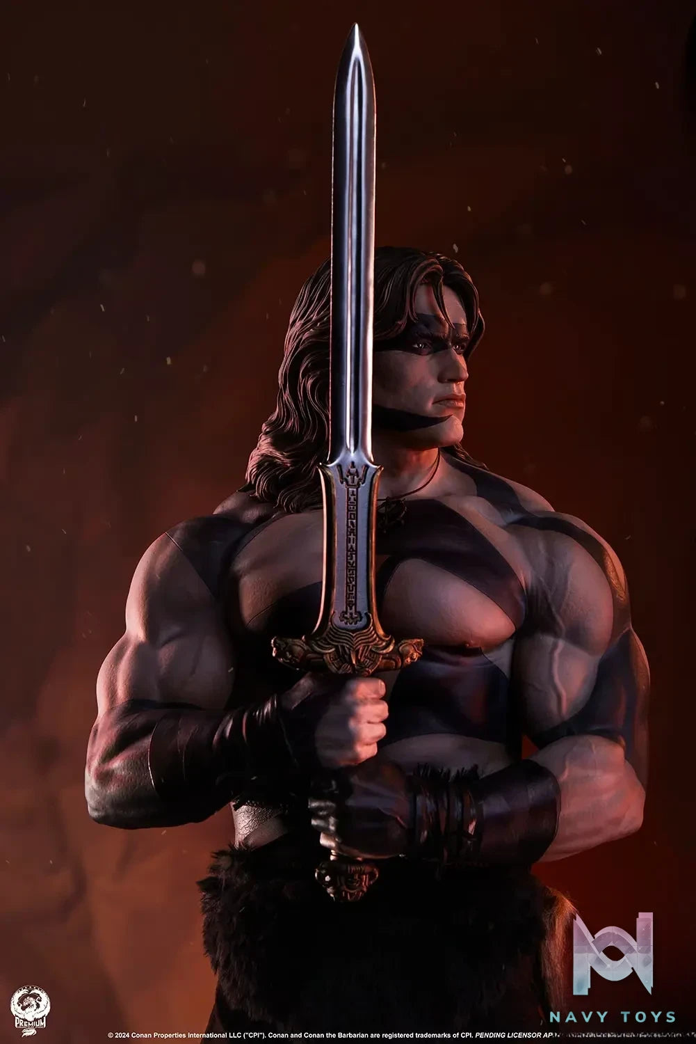 Sideshow Collectibles X Premium Collectibles Studio – Conan 1/2 Scale Elite Series Statue (Licensed)
