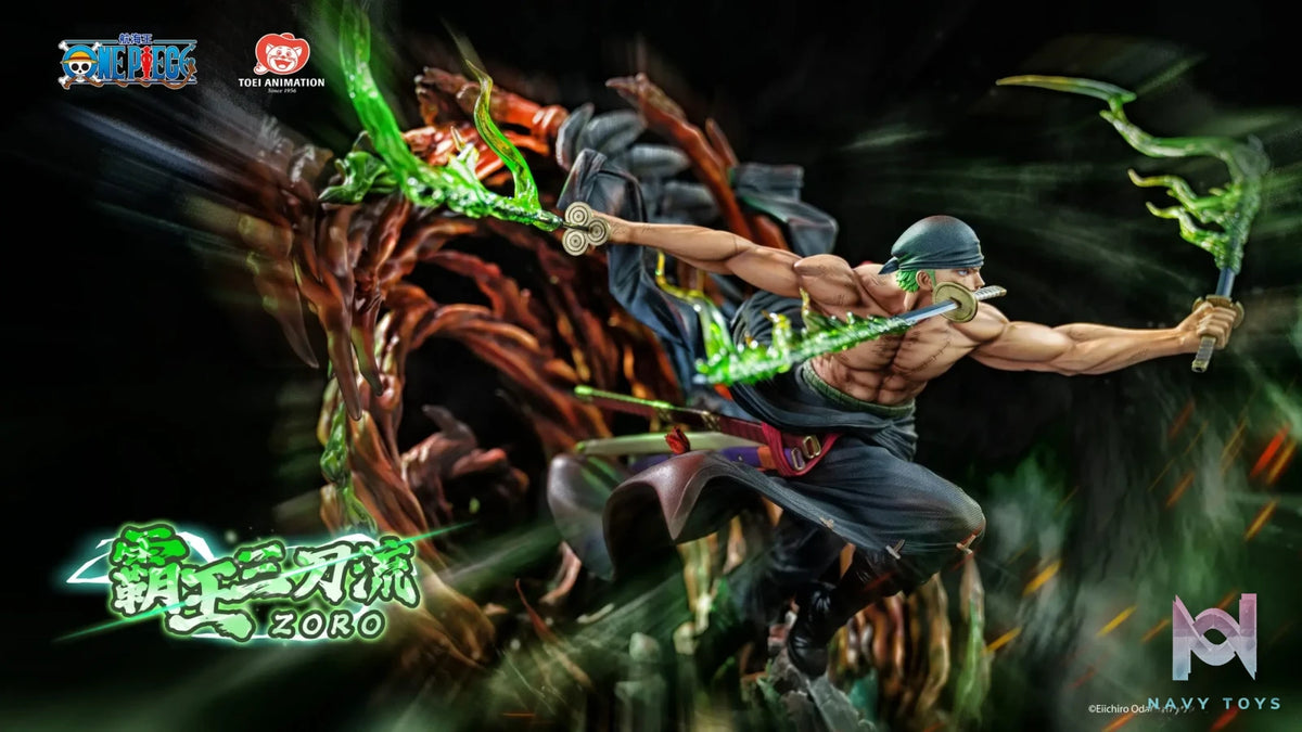 Toei Animation Studio & Light Year Studio – One Piece Roronoa Zoro Overlord Three Sword Style (Licensed)