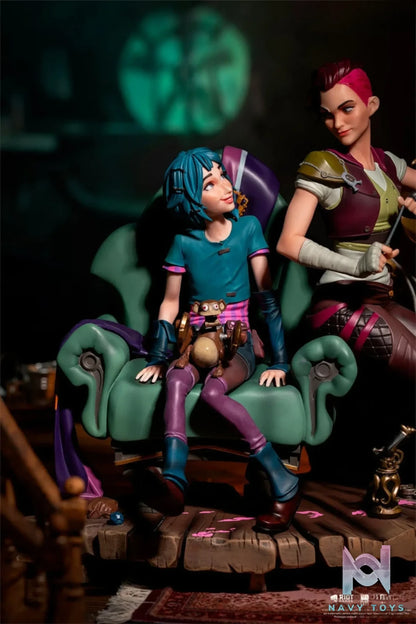 PureArts Studio – RIOT GAMES Arcane: League of Legends Vi & Jinx (Licensed)