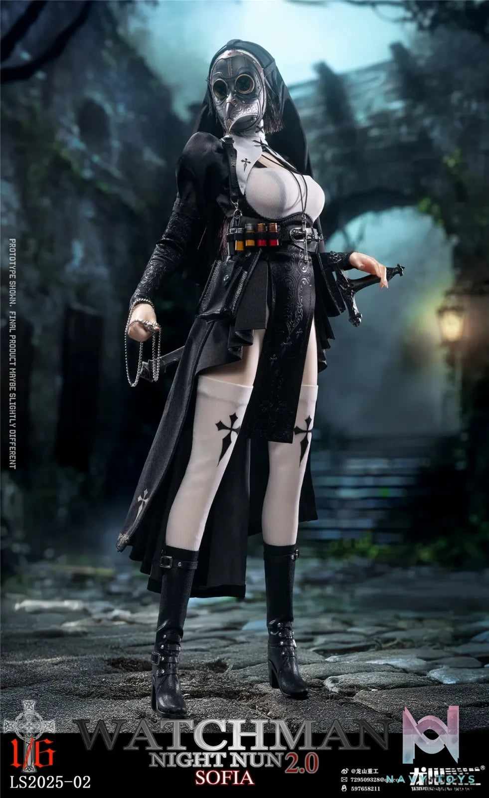 Long Shan Jin Shu Studio – Original LS2025-02 1/6 Redemption of the Night second round Sophia AB (Licensed)