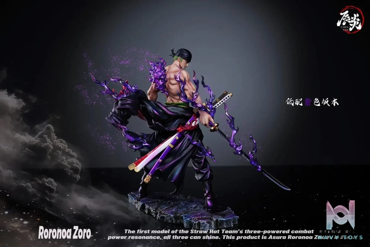 CHENYAN Studio - One Piece The Trio's Resonance 1 Roronoa Zoro resin statue Navy Toys anime figure