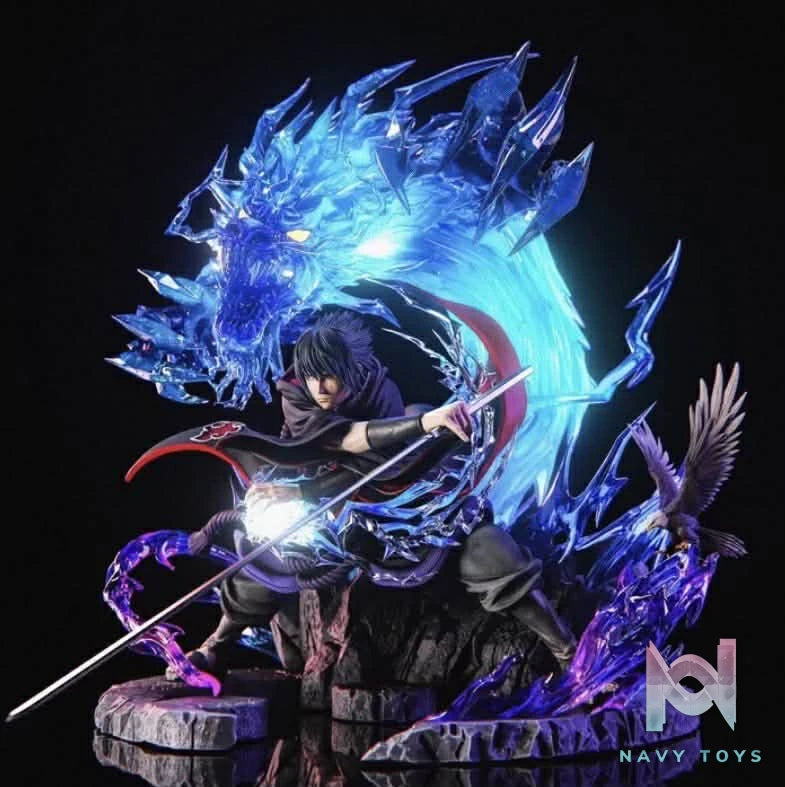 Uchiha Sasuke Konoha - Naruto Shippuden - YYGK Studio ( Sale 50%) resin statue Navy Toys anime figure