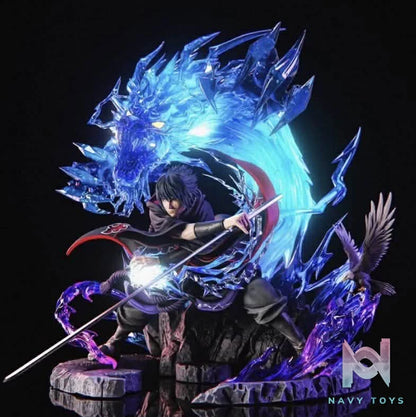 Uchiha Sasuke Konoha - Naruto Shippuden - YYGK Studio ( Sale 50%) resin statue Navy Toys anime figure