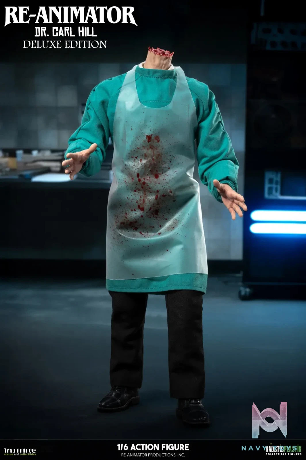 Infinite Statue – RE-ANIMATOR DOCTOR CARL HILL 1/6 ACTION FIGURE (Licensed)