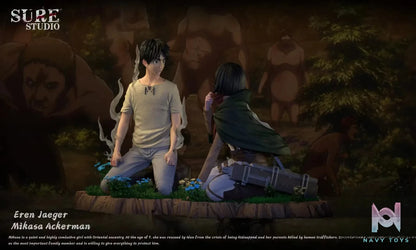 Sure studio – Attack on Titan Eren & Mikasa Scarf 2.0