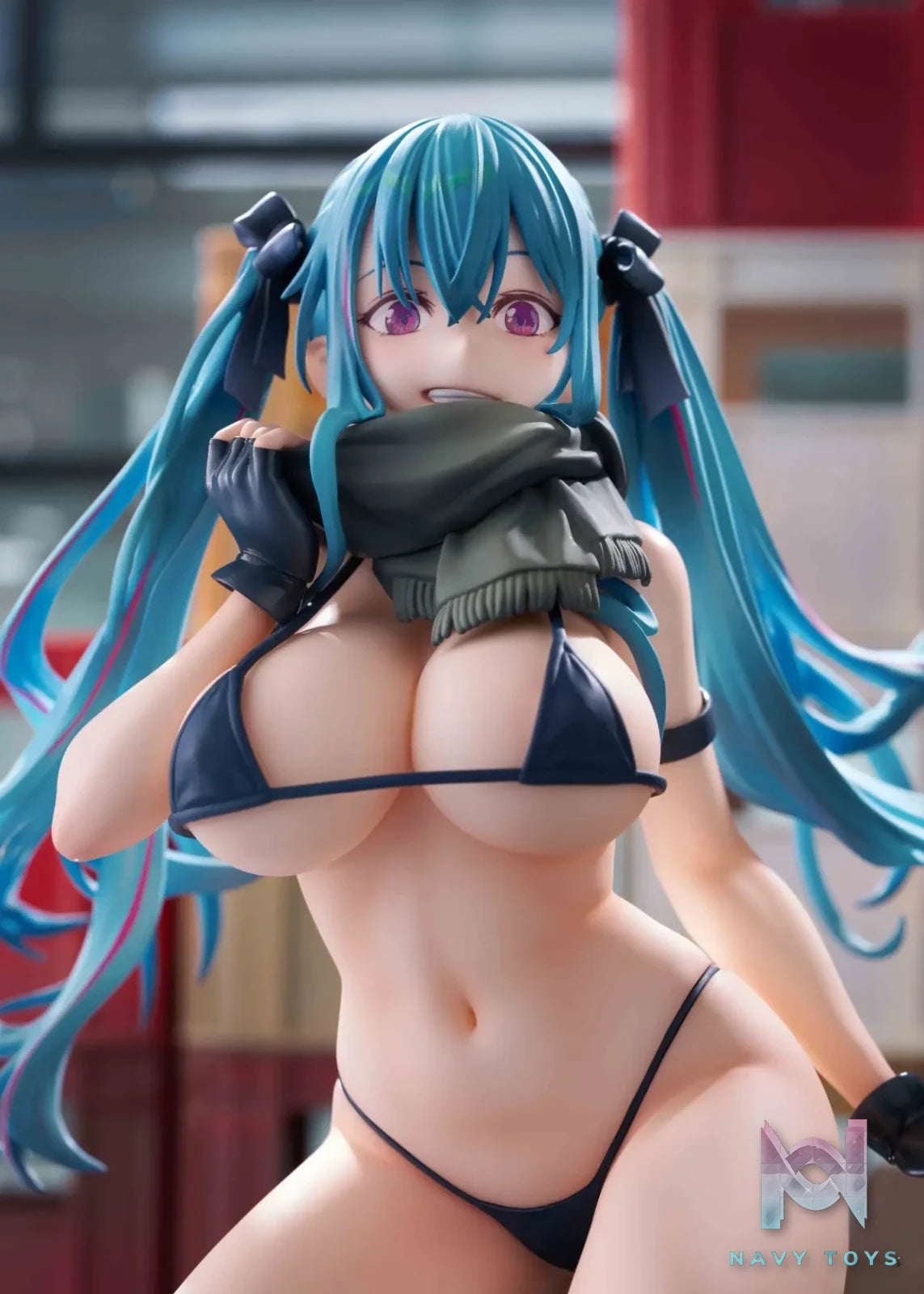 GOLDEN HEAD – FreeStyle Original Illustration Warehouse Aoko 1/7 Complete Figure (Licensed)