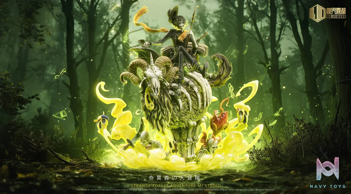 Mo Jie Wu Du Studio – One Piece Strange Forest Adventure #5 Brook & Skeleton Sheep