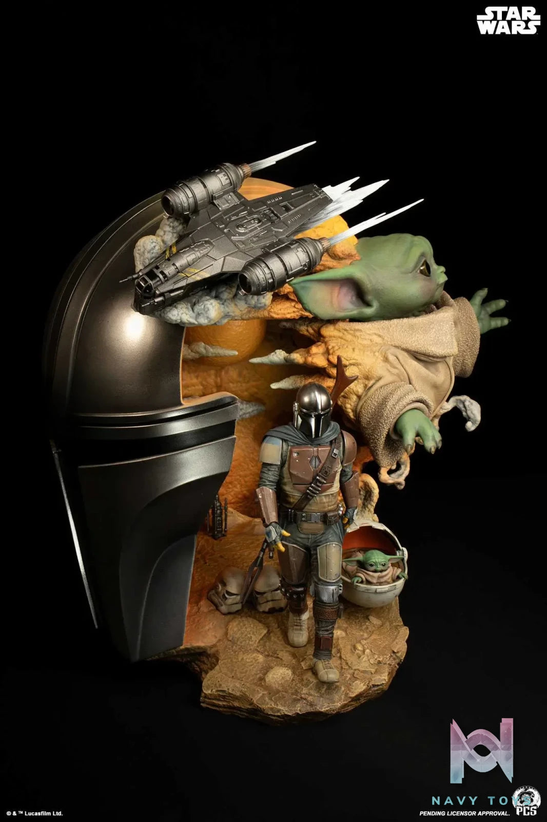 Premium Collectibles Studio – The Mandalorian – Fine Art Bust (Licensed)