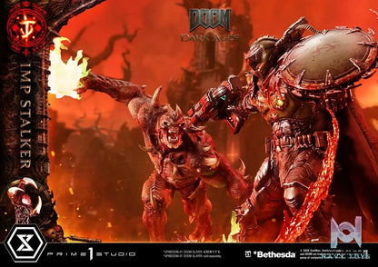 Prime 1 Studio – Ultimate Premium Masterline DOOM: The Dark Ages Imp Stalker UPMDOOM-02 UPMDOOM-02S (Licensed)