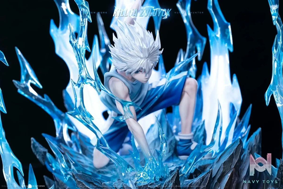PG Studio - Hunter x Hunter Killua 4.0 resin statue Navy Toys anime figure