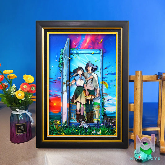 Yu Zhi Jiang Studio – Suzume Iwato X Souta Munakata 3D Decorative Painting Suzume