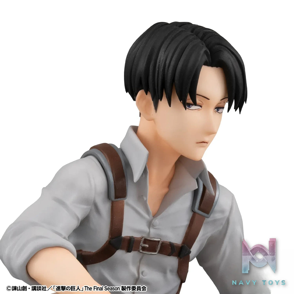 MegaHouse – G.E.M. Series Attack on Titan Palm Size Eren X Captain Levi Complete Figure (Licensed)