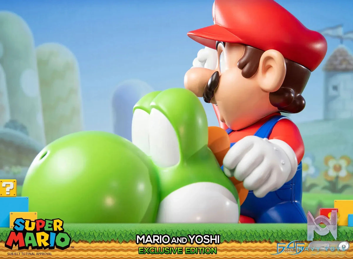 First 4 Figures – Super Mario – Mario and Yoshi SMMAYST SMMAYEX (Licensed)