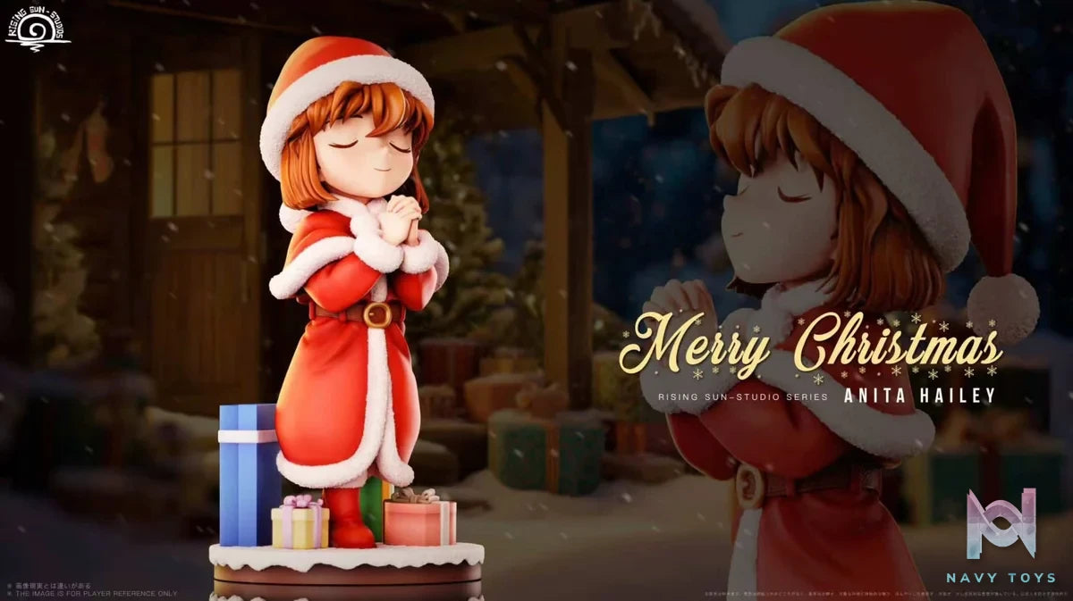 Christmas Ai Haibara resin statue Rising Sun Studio anime figure