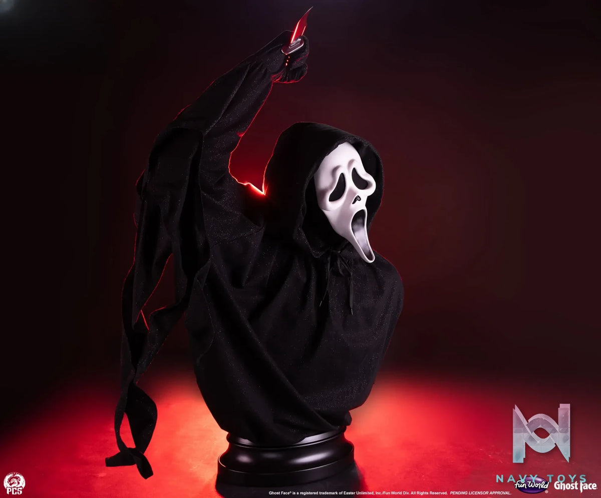 Premium Collectibles Studio – Ghost Face – Life-Sized Bust (Licensed)