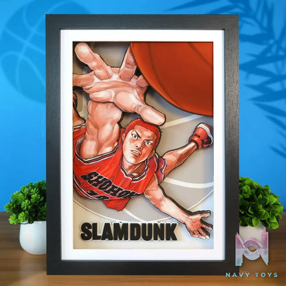 KALA HOME Studio – Hanamichi Sakuragi #02 3D Decorative Painting Slam Dunk