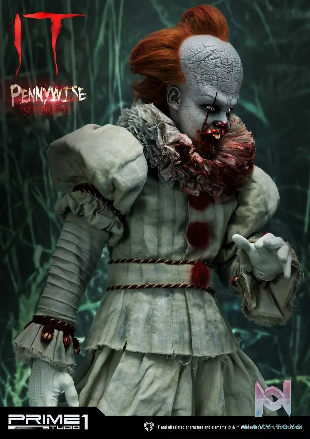 Prime 1 Studio – High Definition Bust IT (Film) Pennywise Head HDBIT-01 HDBIT-02 HDBIT-03 HDBIT-ALL (Licensed)
