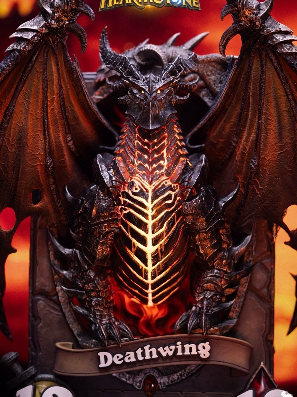 Deathwing Art - Heartstone - Blizzard Entertainment & HEX Collectibles resin statue Blizzard Hearthstone anime figure