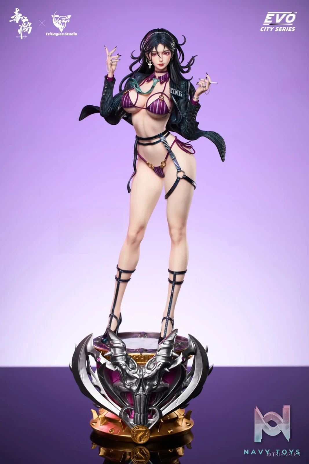 TriEagles Studio – EVO CITY SERIES Suit Thug TING Statue (Licensed)
