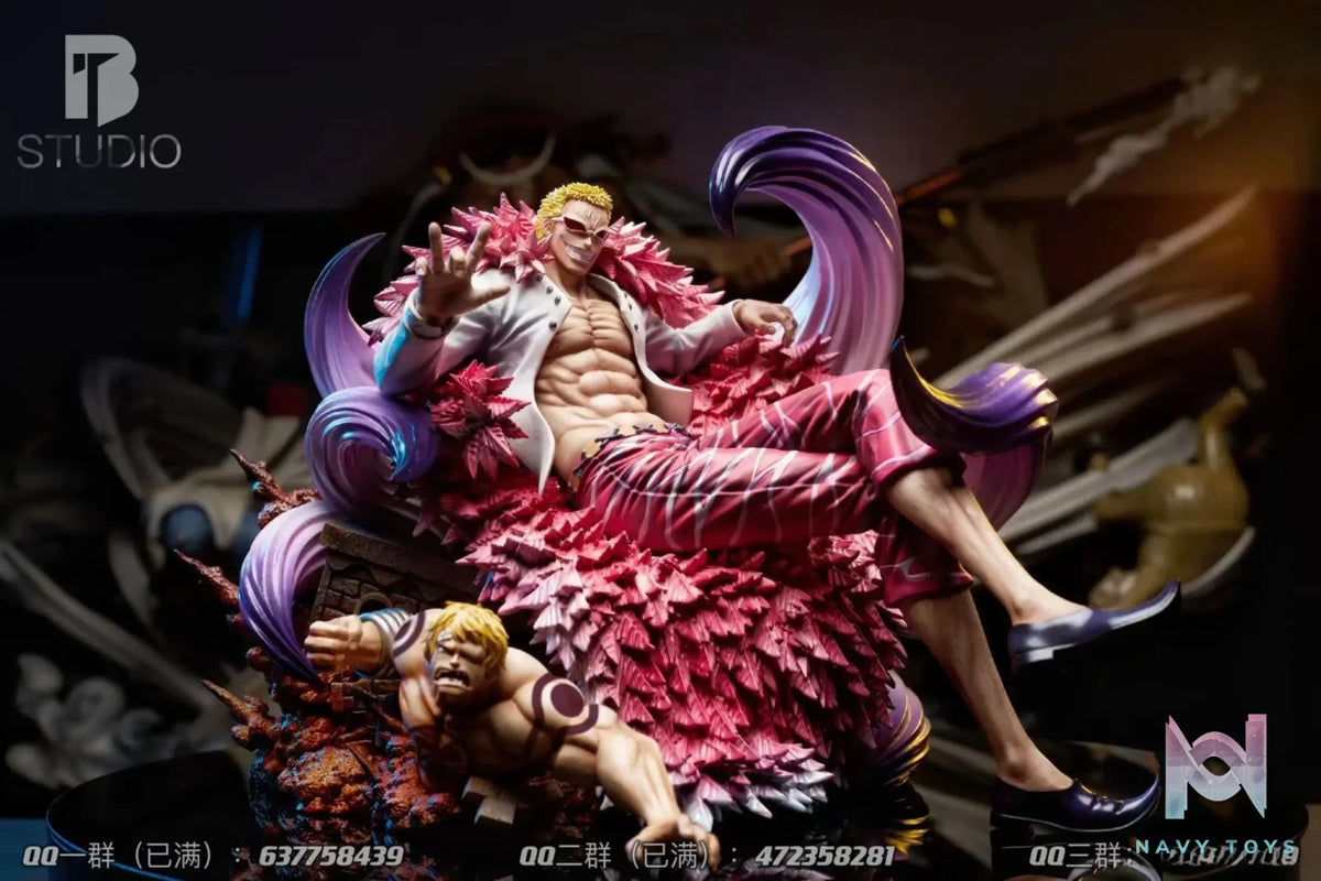 BT Studio – One Piece Seated Oka Shichibukai #7 Donquixote Doflamingo