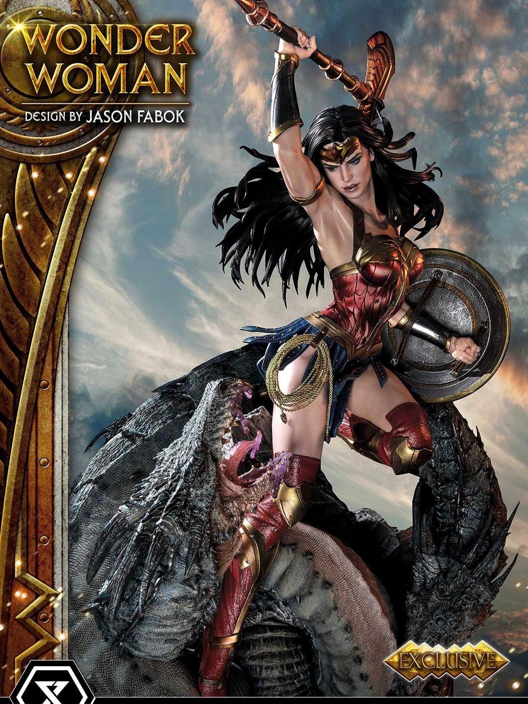 Wonder Woman Versus Hydra - Wonder Woman - Prime 1 Studio (MMDC - 48EXS) resin statue Prime 1 Studio anime figure