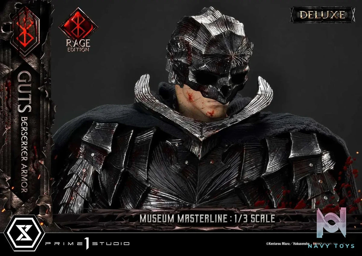 Prime 1 Studio – Museum Masterline Berserk Guts, Berserker Armor Rage Edition MMBR-03 MMBR-03DX MMBR-03DXS (Licensed)