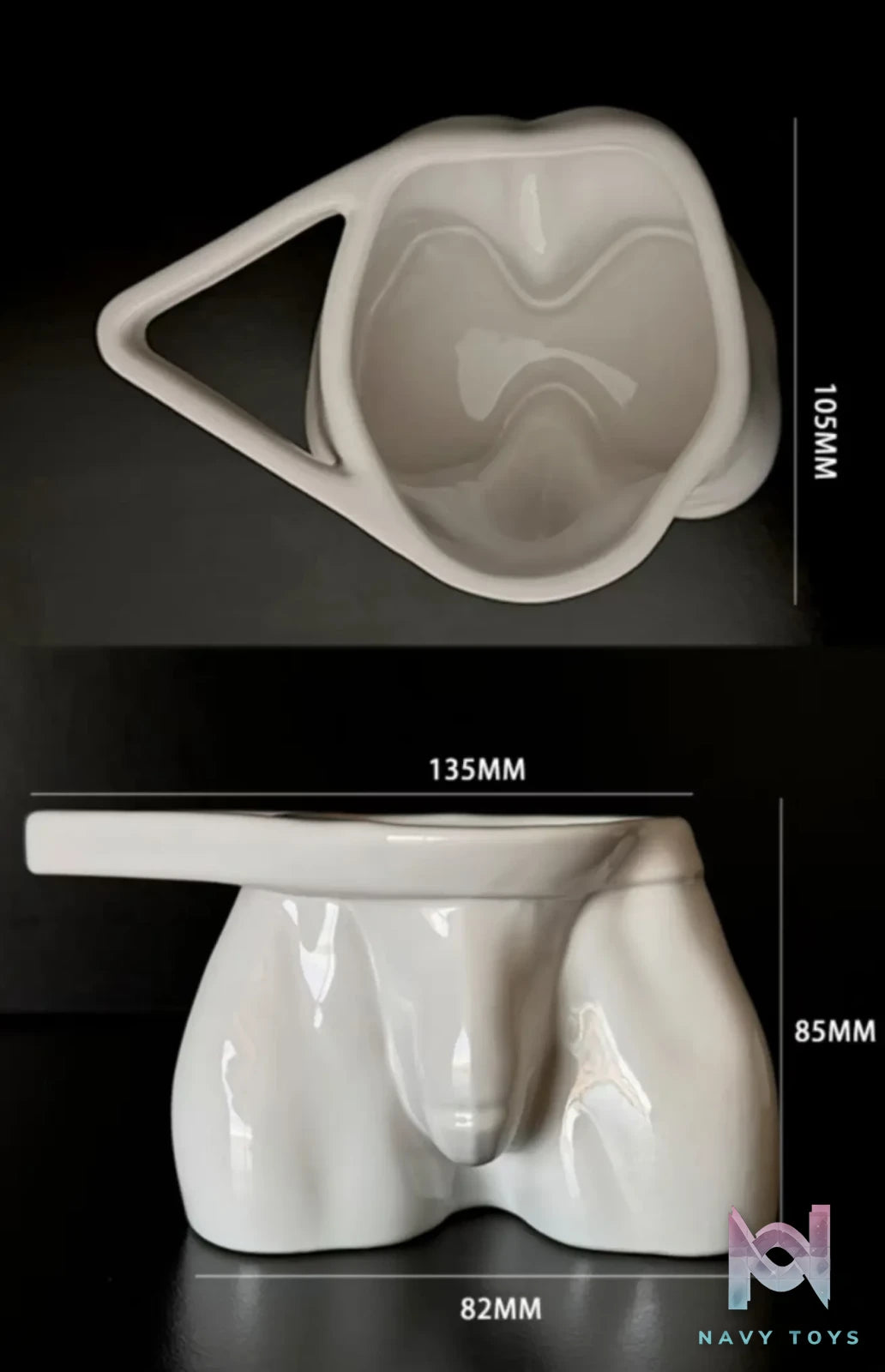 CHOC Studio – Original Mr. Chocolate Macho Coffee Cup (Licensed)