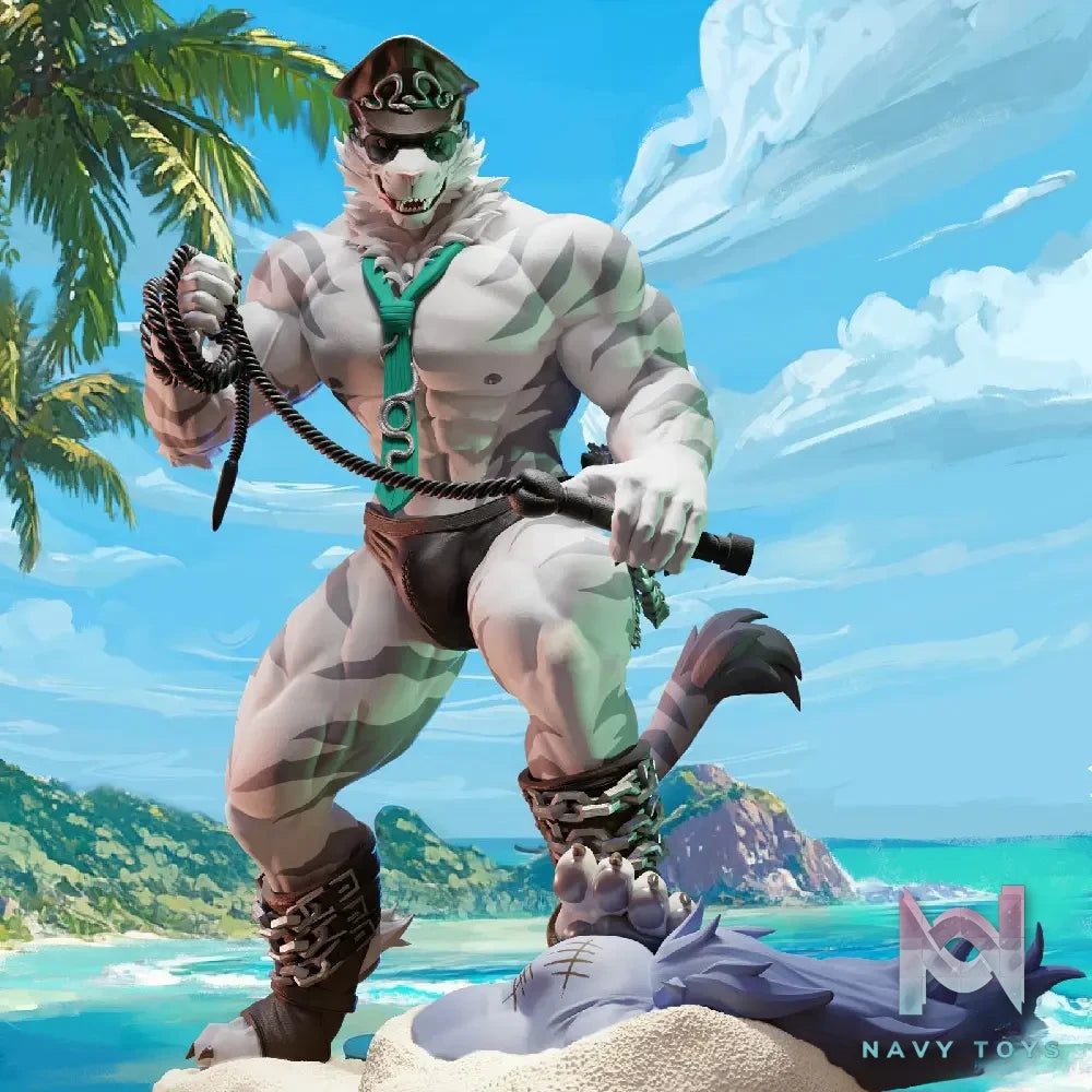 Shibadon Studio – Original White Tiger (Licensed)