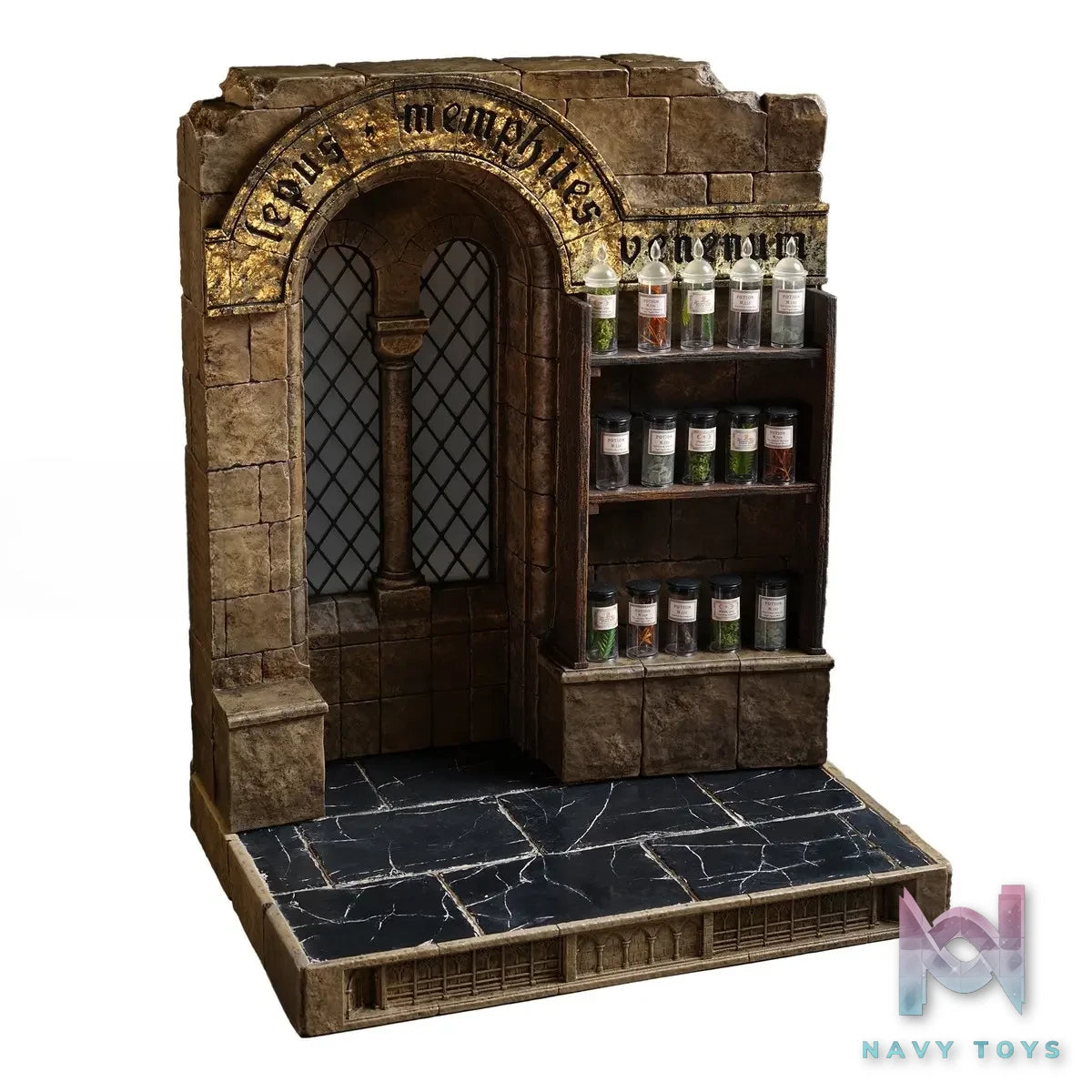 MOjingToys – 1/6 Module Series – L013 – Medieval Potion Room Scene Diorama (Licensed)