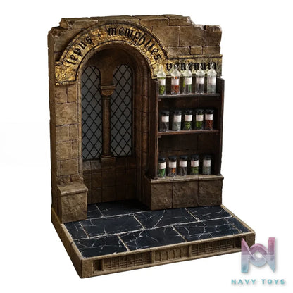 MOjingToys – 1/6 Module Series – L013 – Medieval Potion Room Scene Diorama (Licensed)