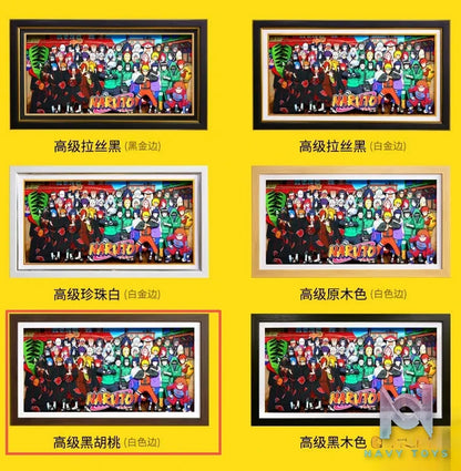 Yu Zhi Jiang Studio – Naruto Multiple Characters Series #2 3D Decorative Painting Naruto