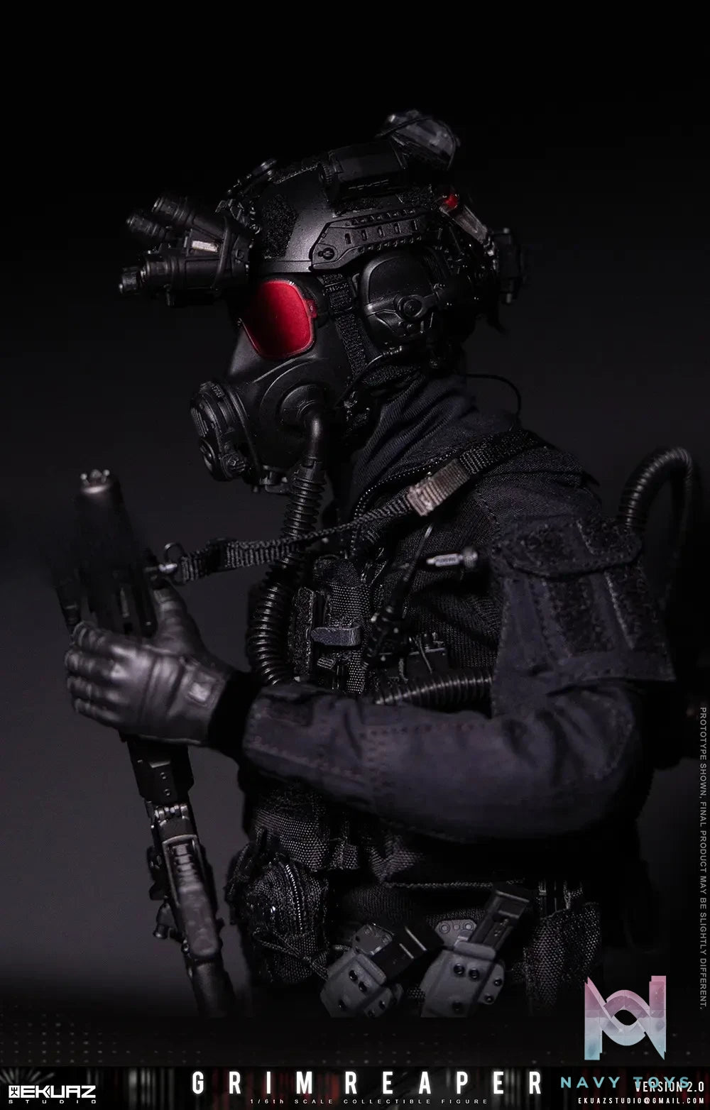 EKUAZ STUDIO – 1/6 GRIM REAPER 2.0 Elite guard EKS015 EKS015S (Licensed)