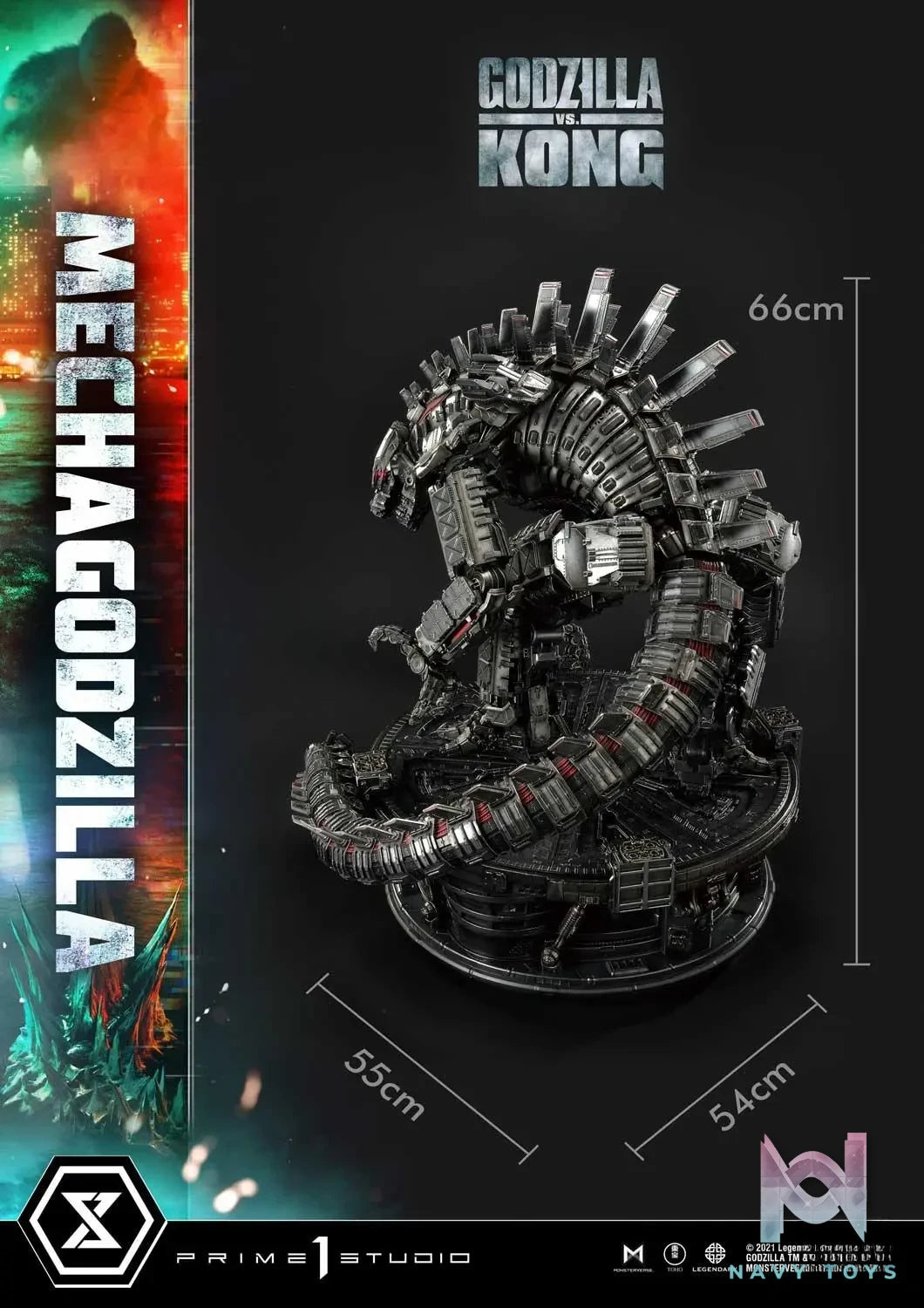Prime 1 Studio – Ultimate Diorama Masterline Godzilla vs Kong Mechagodzilla UDMGVK-06 UDMGVK-06S (Licensed)