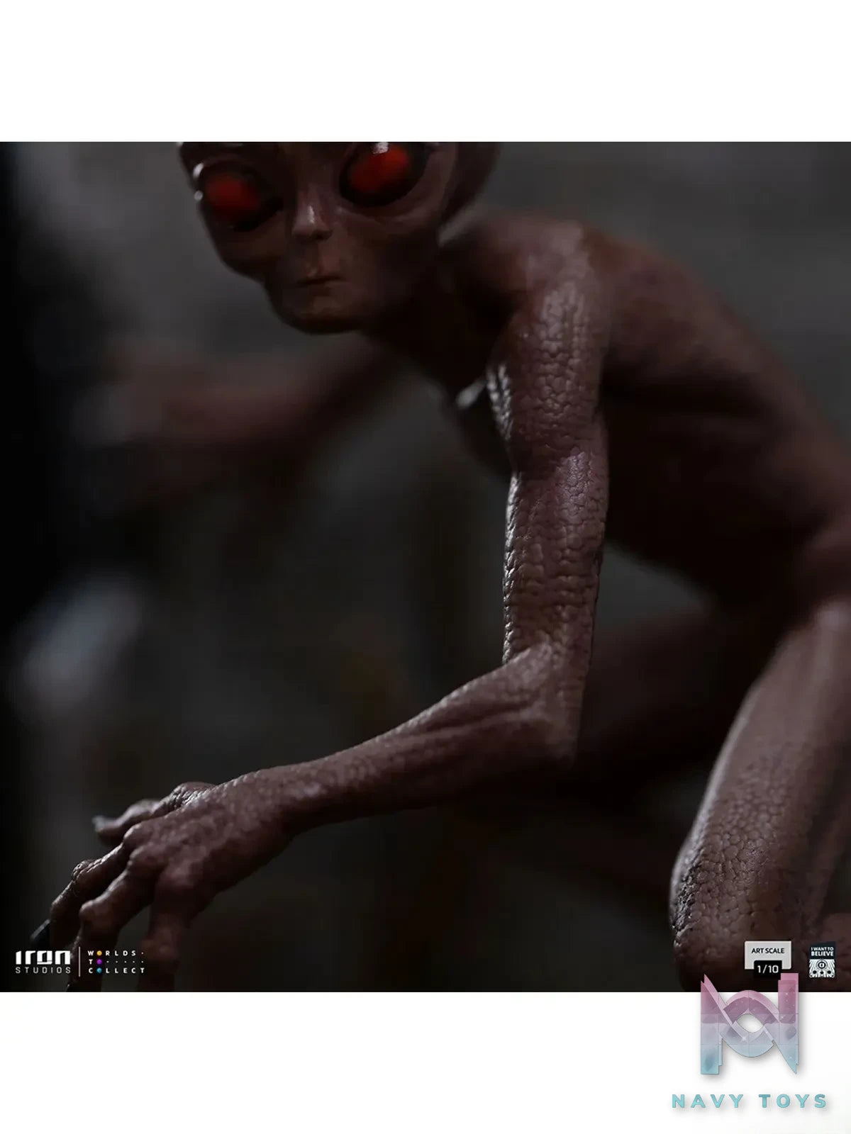 Iron Studios – ET Varginha Statue I Want to Believe Art Scale IWTBEL122425-10 (Licensed)