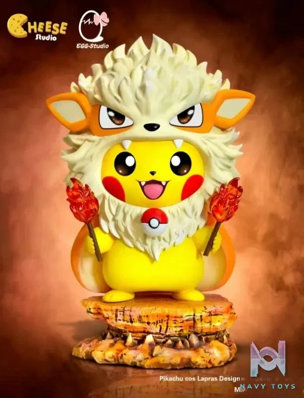 EGG Studio & CHEESE Studio – Pokemon Pikachu Cos Arcanine