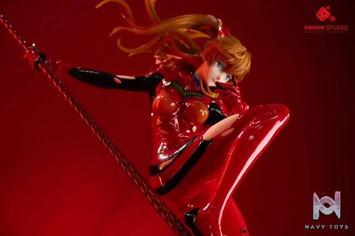 ORIGIN Studio - Neon Genesis Evangelion Soryu Asuka Langley Heart of Stone resin statue Navy Toys anime figure