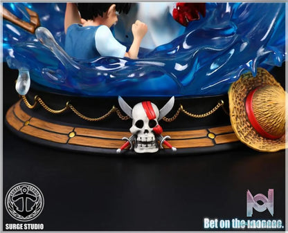 Surge Studio – One Piece Luffy and Shanks