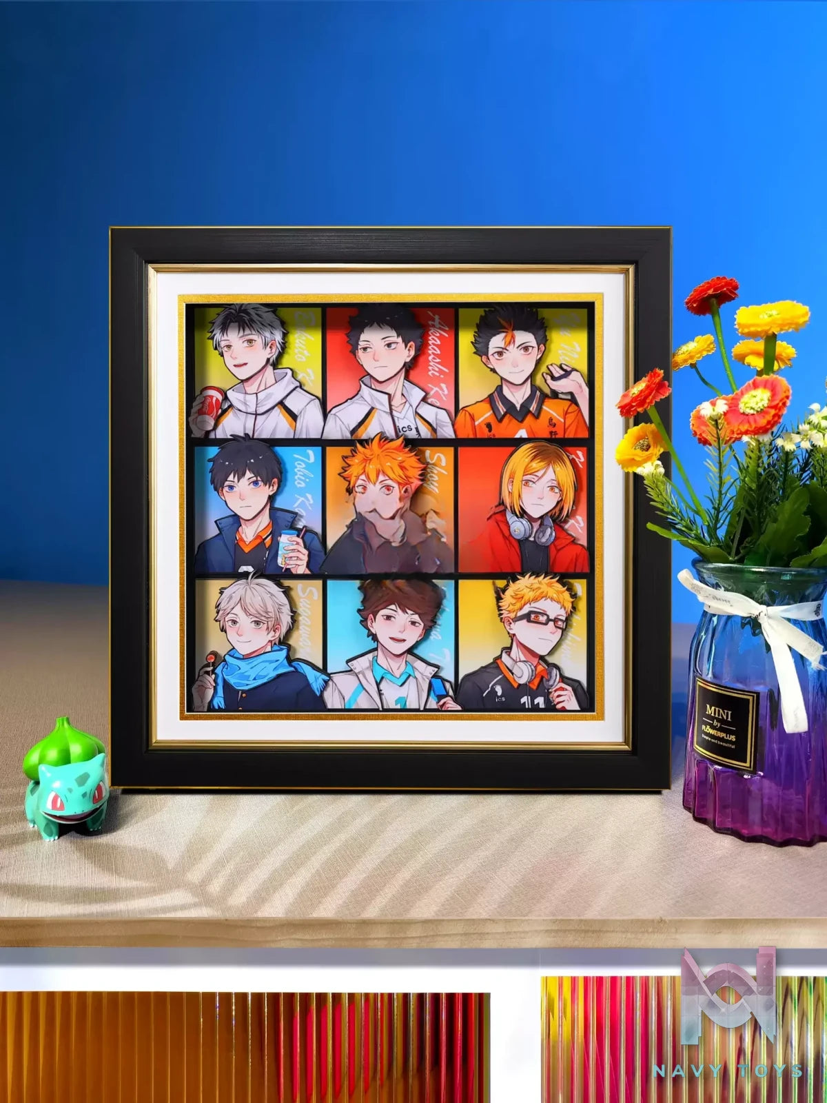 Yu Zhi Jiang Studio – Haikyu!! Multiple Characters Series #01 3D Decorative Painting Haikyu!!