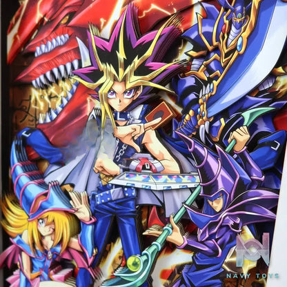 KALA HOME Studio – Yu-Gi-Oh! Multiple Characters #01 3D Decorative Painting Yu-Gi-Oh!