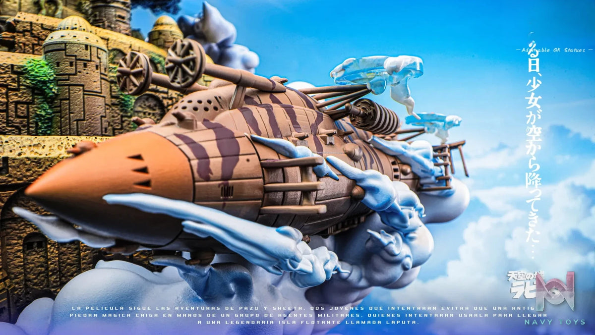 White Deer Studio X Black Ant Studio – Pazu X Sheeta Castle in the Sky