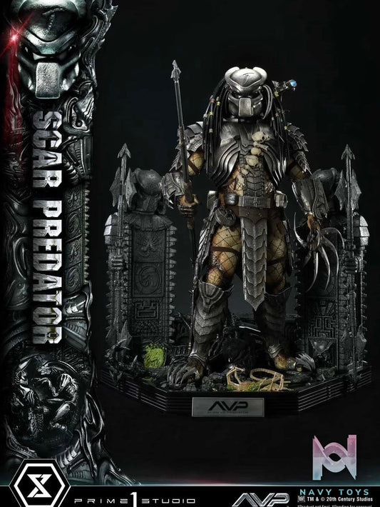 Scar Predator - Ailen vs.Predator - Prime 1 Studio (MMPR - 04DXS) resin statue Prime 1 Studio anime figure