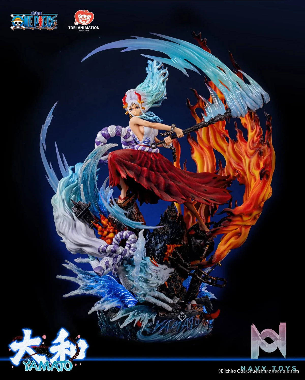 Toei Animation & Light Year Studio – One Piece Collectible Statue Yamato (Licensed)