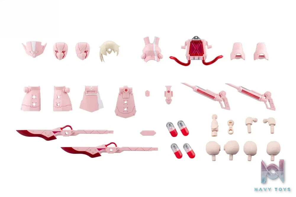 Kotobukiya – MEGALOMARIA UNLIMITED UNIVERSE METAMORPHOSE UNIT EXARMOR PINK NURSE Plastic Model (Licensed)